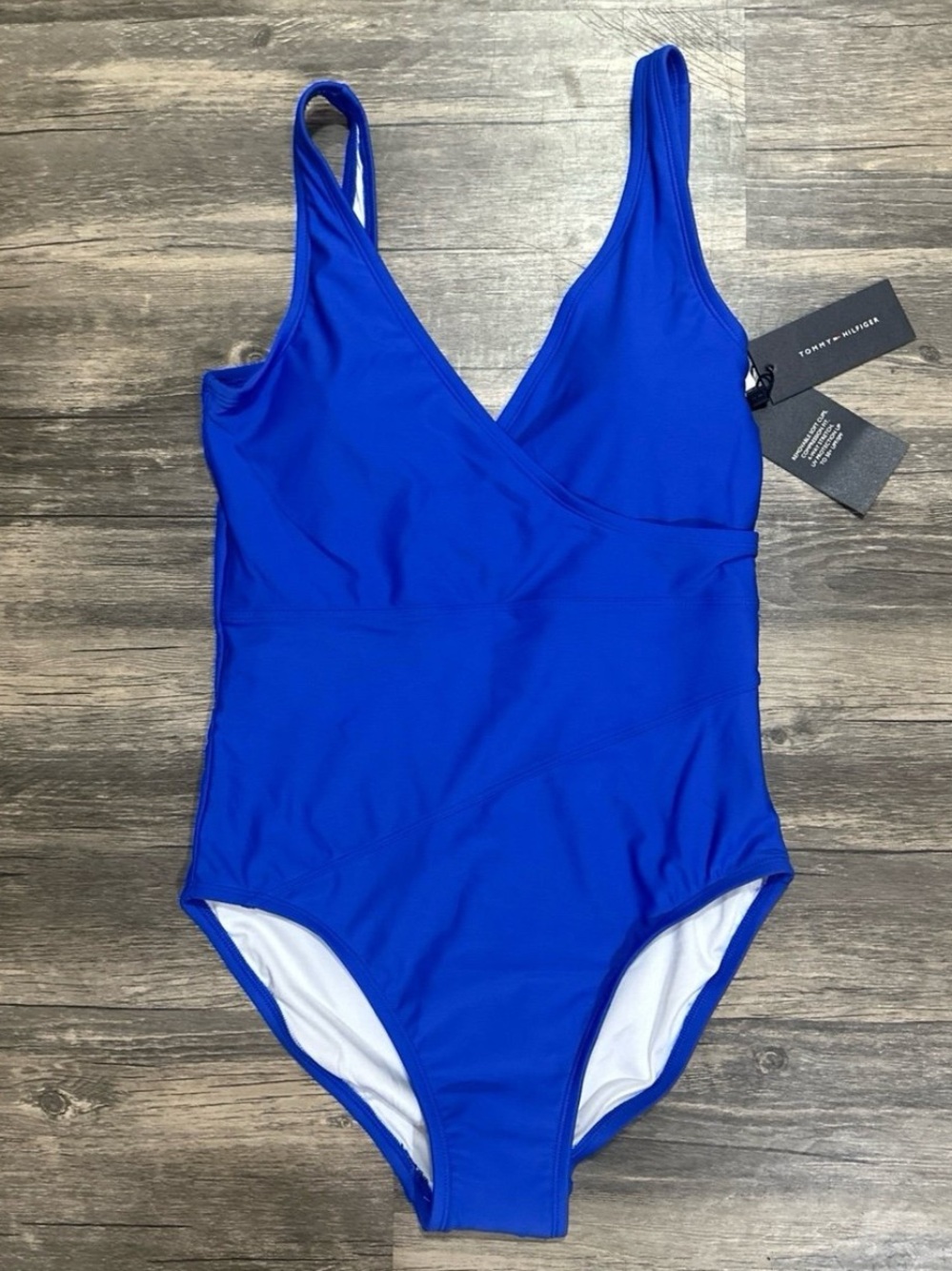 Tommy Hilfiger Women’s Royal Blue One-Piece Swimsuit